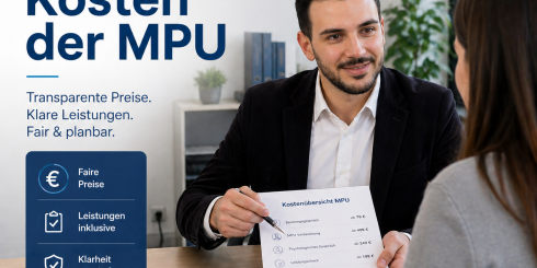 Beratung im MPU Fachzentrum zu den Kosten der MPU mit transparenter Kostenübersicht und Preisplanung