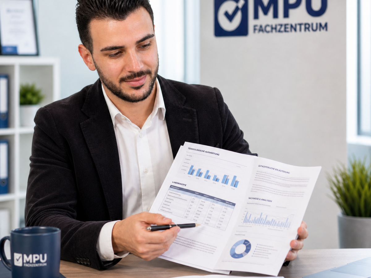 Fachliche Prüfung von Abstinenznachweisen und MPU-Unterlagen