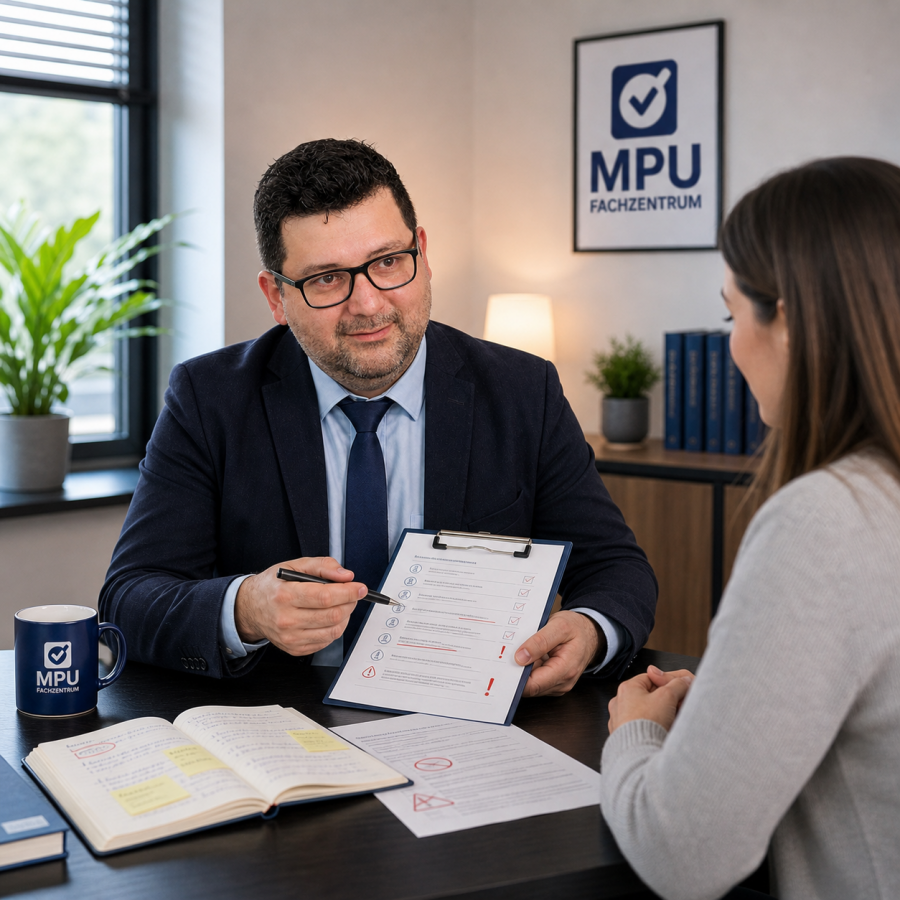 Häufige Fehler bei MPU nach Alkoholfahrt mit Unfall vermeiden
