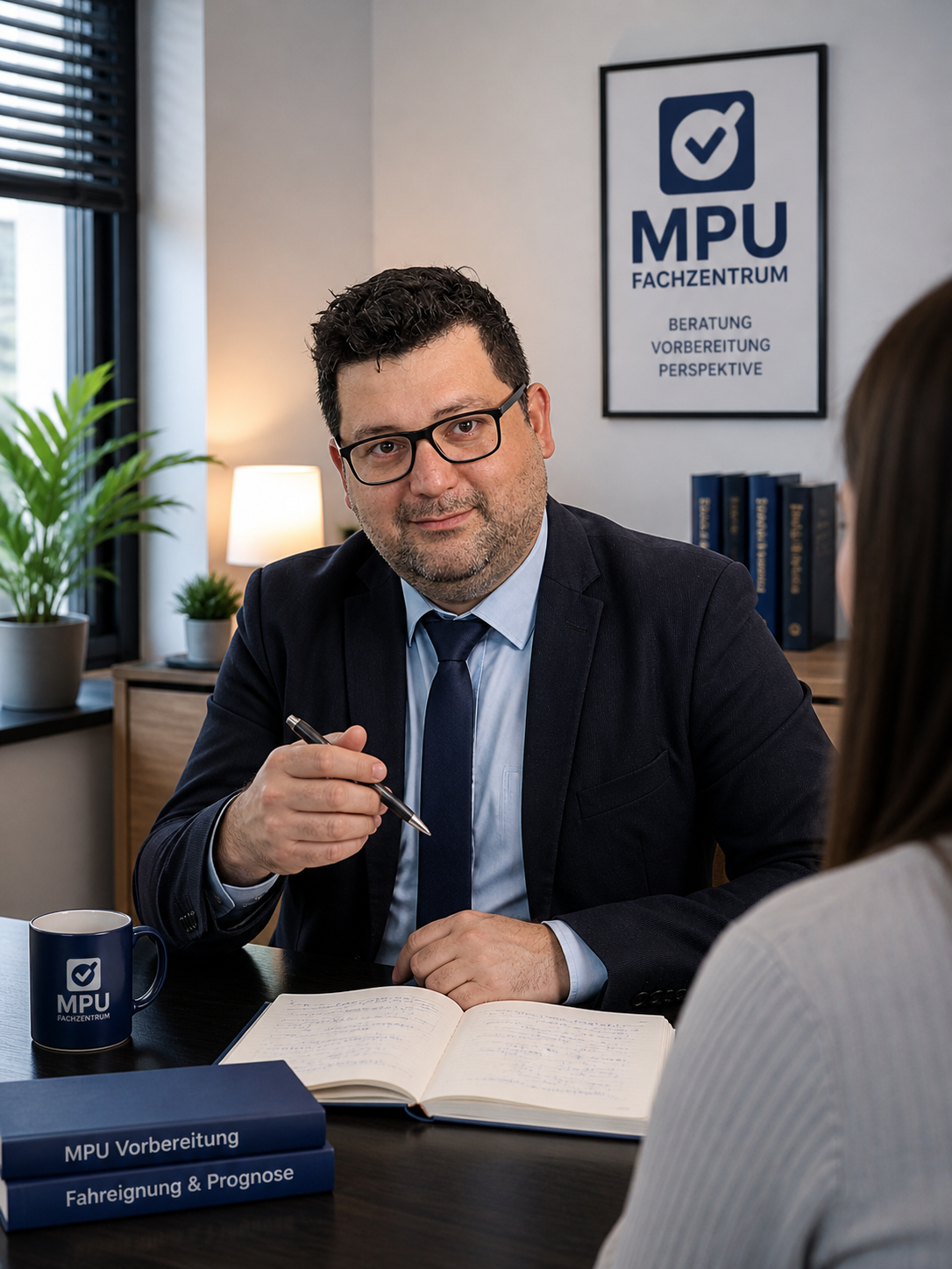 Hasan Özdemir in der MPU-Beratung im MPU Fachzentrum