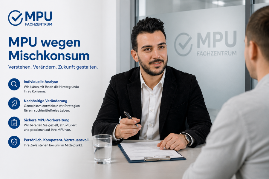 MPU Beratung wegen Mischkonsum