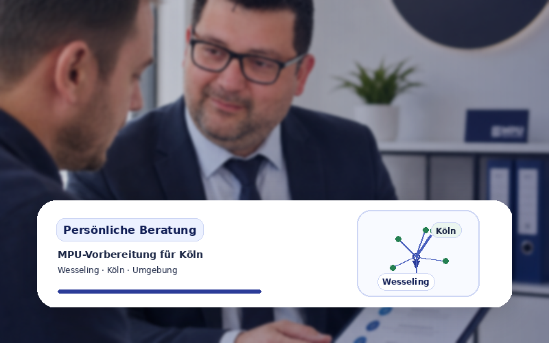 MPU Beratung Köln durch das MPU Fachzentrum