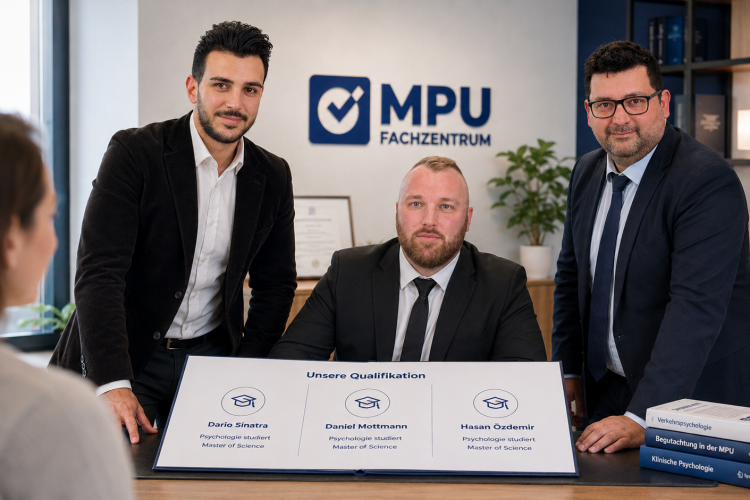 Qualifikation und fachlicher Hintergrund des MPU Fachzentrums