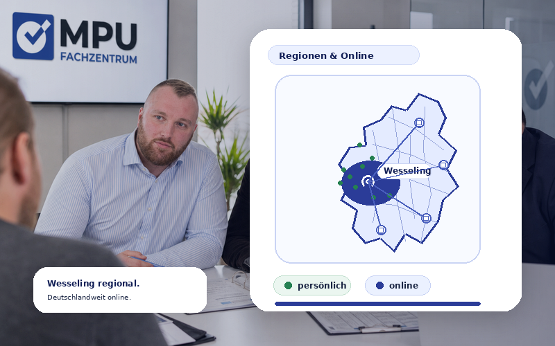 MPU Beratung regional im Rheinland und Online-Vorbereitung deutschlandweit