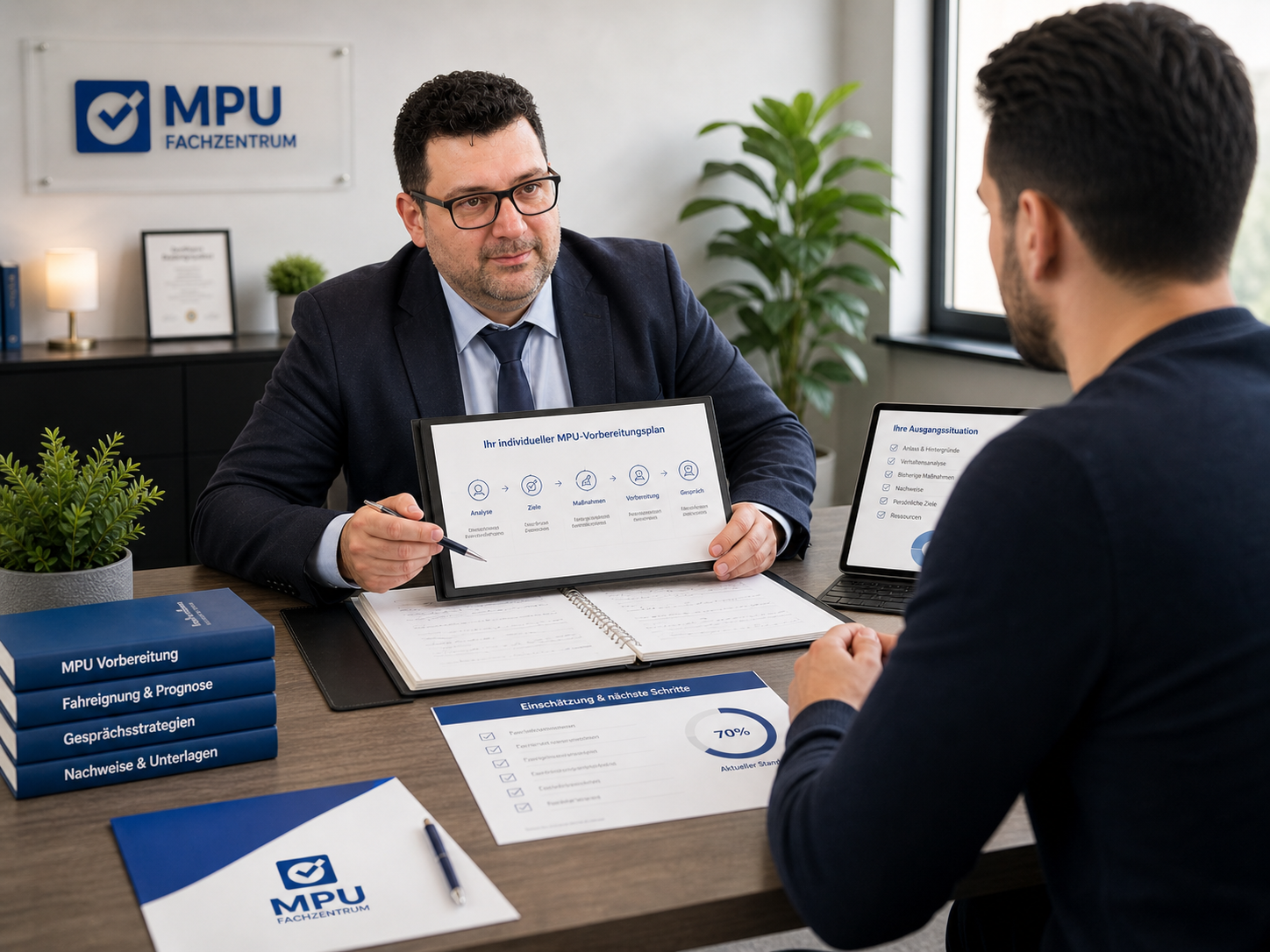 MPU Vorbereitung im MPU Fachzentrum mit fachlicher Ersteinschätzung
