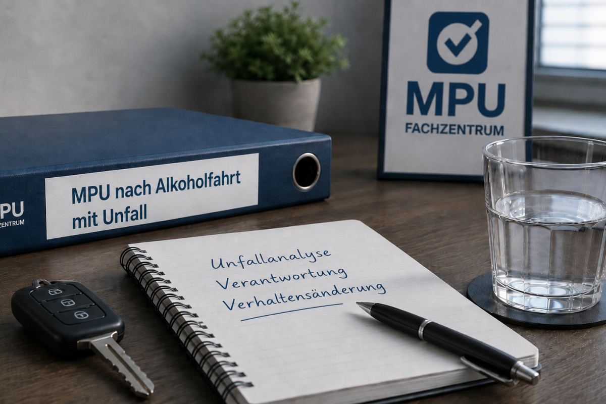MPU nach Alkoholfahrt mit Unfall fachlich einschätzen lassen